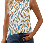 Nadorine Tank Tops Loose Fit Basic Shirts