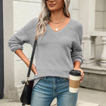 Nadorine Pullover Women's Ribbed Knit Jumper (DE Only)