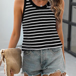 Nadorine Crochet Sleeveless Sweater Vest