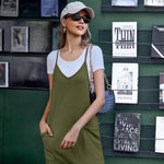 Nadorine Jumpsuit Short Summer Sleeveless Rompers (DE Only)