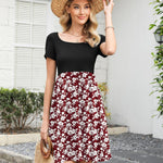 Nadorine Summer Dress Women's Dresses Short Sleeve Dress (DE Only)