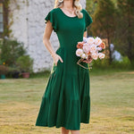 Nadorine Summer Dress Women's Dresses Short Sleeve Dress (DE Only)