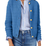 Nadorine Women's Comfy Button Down Knit Cardigan (US Only)