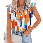 Shirts Short Sleeve Loose T Shirt Blouses - Nadorine (Us Only)