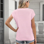 Nadorine Cap Sleeve Sweater Vest Knit Sweater