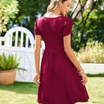 Nadorine Summer Dress Women's Short Sleeve Dresses (DE Only)