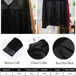 Womens V Neck Button Down Shirts Satin Silk Blouse Mesh Long Sleeve Casual Work Tops - Nadorine (Us Only)