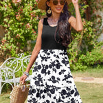 Nadorine Women Summer Dresses Sleeveless Casual Tank Dress