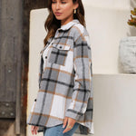 Nadorine Women's Checked Shirt-Jacket (DE Only)