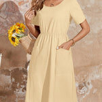 Nadorine Summer Dress Women's Linen Dresses (DE Only)