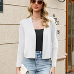 Nadorine Women's Long Sleeve Shrug Cropped Cardigan