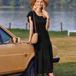 Nadorine Summer Dress Women's Dresses Short Sleeve Dress (DE Only)