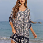 Nadorine Summer Dresses Women's Bohemian Flower Dress (DE Only)