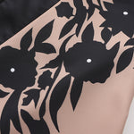 A-line Flared Sleeves Printed Tied Waist V-neck Maxi Dresses