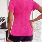Nadorine Short Sleeve Slim Fit T-Shirts