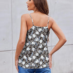 Nadorine V-Neck Spaghetti Strap Tank Top