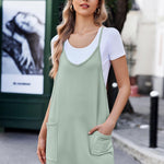 Nadorine Jumpsuit Short Summer Sleeveless Rompers (DE Only)