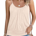 Nadorine Tank Top Women's Summer Tops Spaghetti Tops (DE Only)