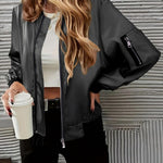 Nadorine Bomber Jacket Women's Short Blouson Jacket (DE Only)