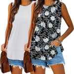 Nadorine 2 Pack Tank Tops Sleeveless Basic Shirts