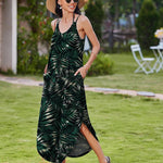 Zeagoo Women's Summer Maxi Dress Casual Sleeveless Sundress