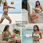 Maren | Three-Piece Tankini Bikini & Cover-Up Set