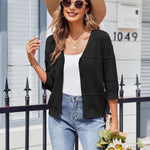 Nadorine Bolero Damen Elegant Open Front Cardigan (DE Only)