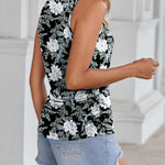 Nadorine Ruched Tank Tops Dressy Casual Shirts