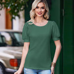 Zeagoo Women's T-Shirt Crew Neck Short Sleeve Tops (DE Only)
