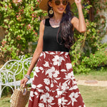 Nadorine Women Summer Dresses Sleeveless Casual Tank Dress