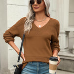 Nadorine Pullover Women's Ribbed Knit Jumper (DE Only)
