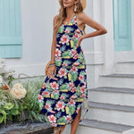 Zeagoo Women's Summer Maxi Dress Casual Sleeveless Sundress