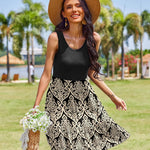 Nadorine Women Summer Dresses Sleeveless Casual Tank Dress