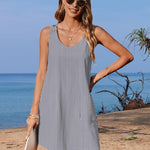 Nadorine Summer Dress for Women Sleeveless Tank Dress
