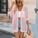 Nadorine Women's 2025 Summer Crochet Lightweight Cardigan