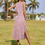 Nadorine Women Casual Summer Dress Pleated Sundress