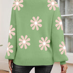 Nadorine Pullover Damen Strickpullover Warm Winterpullover Rundhals (DE Only)