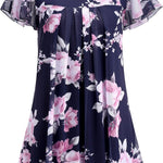 Nadorine Blouse Women's Elegant Ruffle Sleeve Tops (DE Only)