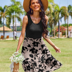 Nadorine Women Summer Dresses Sleeveless Casual Tank Dress