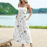 Zeagoo Women's Summer Casual Boho Sundress with Pockets