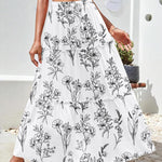 Zeagoo Womens Casual Maxi Skirts High Waist Boho Skirts