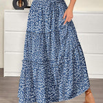 Zeagoo Womens Casual Maxi Skirts High Waist Boho Skirts