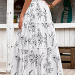 Zeagoo Womens Casual Maxi Skirts High Waist Boho Skirts