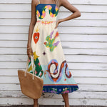 Zeagoo Women's Summer Casual Boho Sundress with Pockets