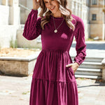 Zeagoo Women's Velvet Dress Elegant Evening Dress