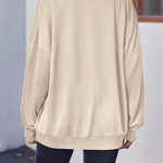 Nadorine  Oversized Sweatshirts Graphic Print Tops