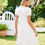 Nadorine Summer Dress Women's Short Sleeve Dresses (DE Only)