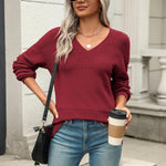 Nadorine Pullover Women's Ribbed Knit Jumper (DE Only)
