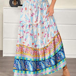 Zeagoo Womens Casual Maxi Skirts High Waist Boho Skirts