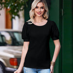 Zeagoo Women's T-Shirt Crew Neck Short Sleeve Tops (DE Only)